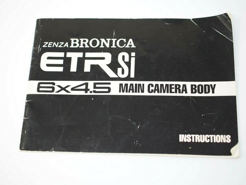 Bronica etrsi 6x4 - etrsi, camera
