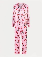 Coca Cola Pink Stripe Collared