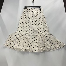 MAEVE Godet Flare Midi Skirt