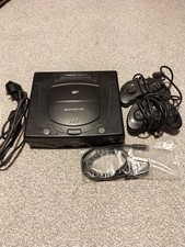 Sega Saturn Video Game Console - Untested - Powers On