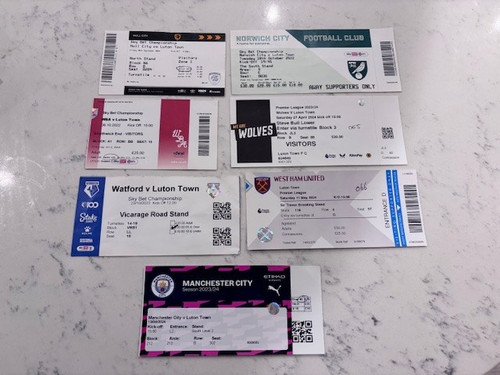 Luton town match tickets - tickets, 2022