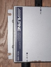 Alpine KCA-420i IPod Interface Adapter. 12v. For cars/caravans