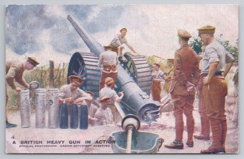 British heavy gun action - in,