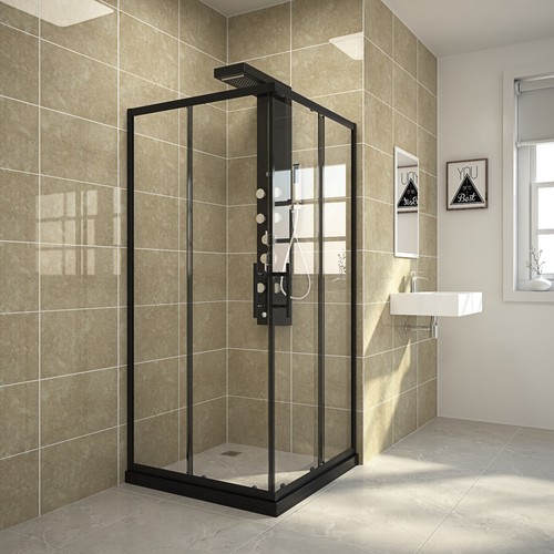 Square shower enclosure - square,