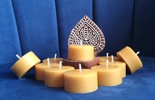 Pure beeswax tea light - tea,