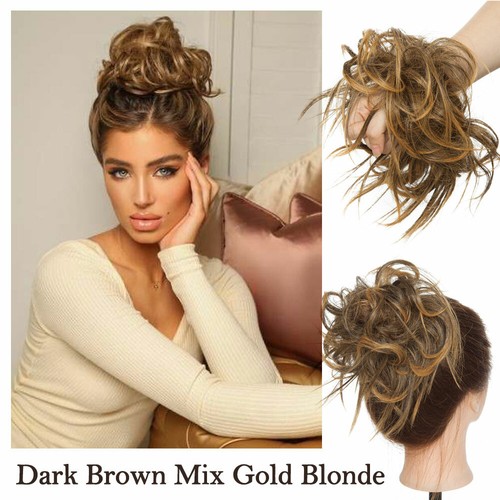Large thick messy bun - large,