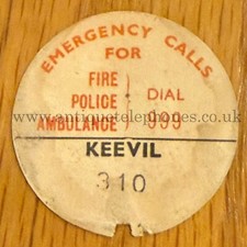 Genuine GPO telephone dial