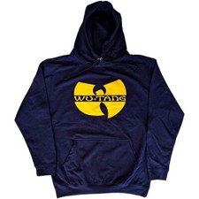 Wu Tang Clan 'Logo' Navy Blue Pullover Hoodie - NEW OFFICIAL