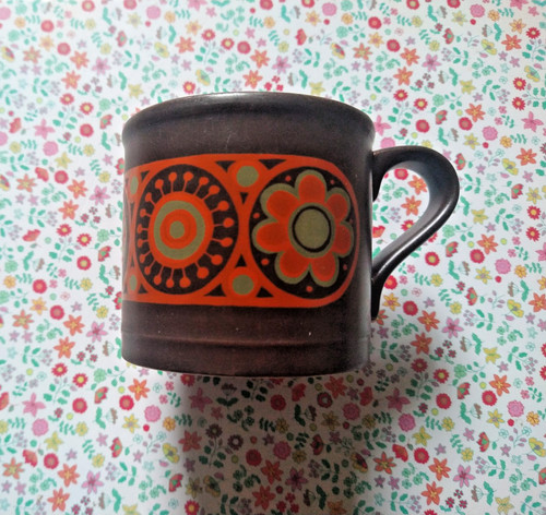 Vintage kiln craft hermes - vintage, cup