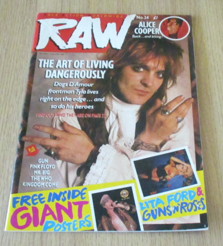 Raw heavy metal magazine - raw,