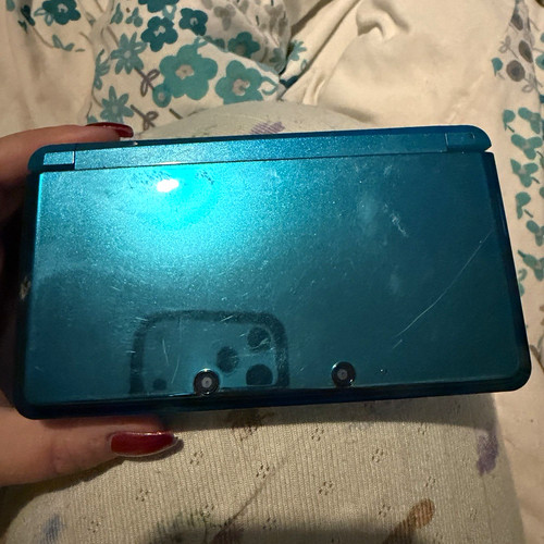 Nintendo 3ds blue handheld - nintendo,