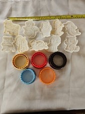 Vintage Plastic Cutters X 19