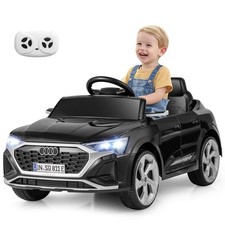 12V Kids Black Ride On Car Toy