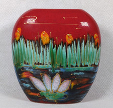 Anita Harris Purse Vase ~
