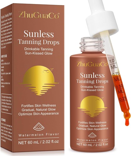 Tanning drops drink drinkable - tanning, drink,