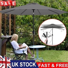 Large garden parasol - 3m,