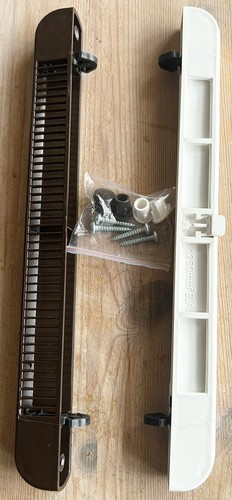 Rosewood brown white trickle - brown/white,