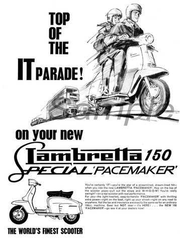 Vintage lambretta 150 - lambretta,