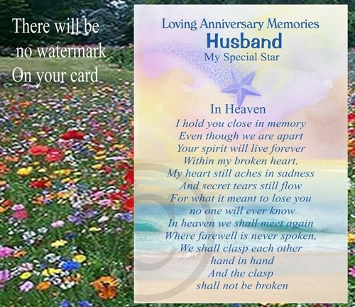 Grave memorial card - grave,
