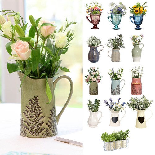Large flower vase - pitcher, jug