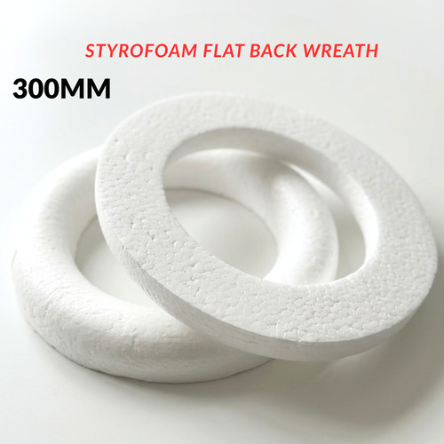 300mm styrofoam flat - styrofoam, back