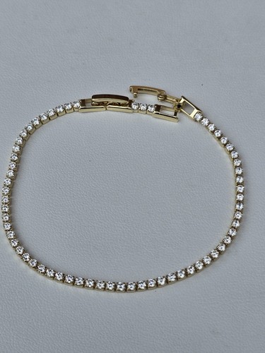 Gold plated dainty - cz,