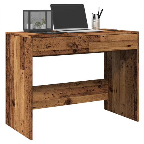 Desk old wood - old,