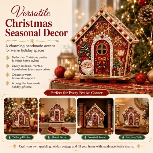 Pearl bead christmas - pearl, art