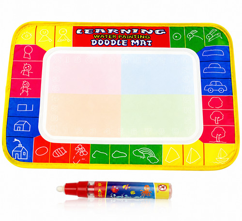 Water drawing mat with - drawing, pen
