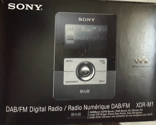 Sony xdr dab walkman - sony, xdr-m1