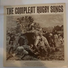 Various The Compleat Rugby Songs Double in Gatefold Sleeve UK LP EX/VG
