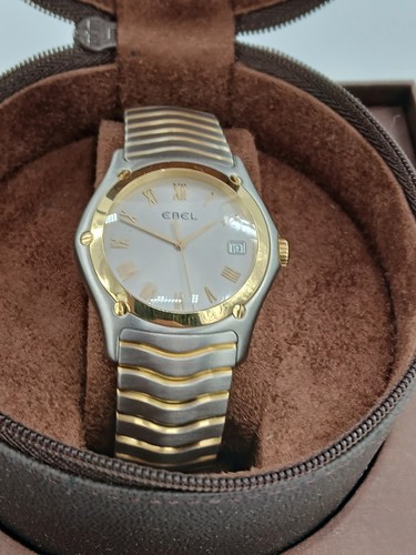 Ebel classic gents gold - gents, &
