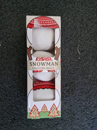 Snowman juggling balls - balls, 3