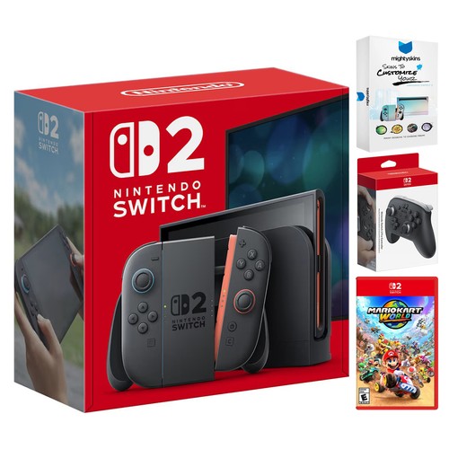 Nintendo switch with - 2, mario
