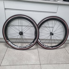 CAMPAGNOLO BULLET WHEELS WHEELSET CARBON FIBER SHIMANO 11 SPEED CLINCHER 700C