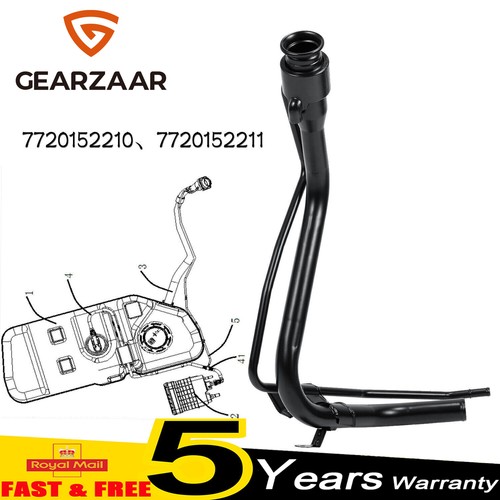 Fuel tank filler neck - fuel,