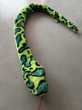 Ravensden Long Green Snake Soft Toy Plush, 102cm length
