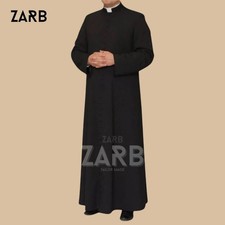 Black Roman Cassock Soutane |