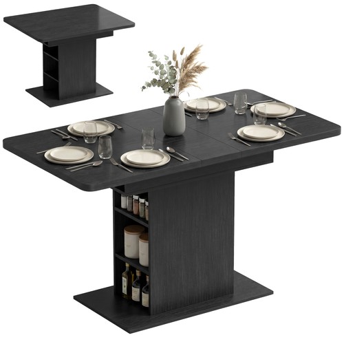 Homcom extendable dining table - homcom,