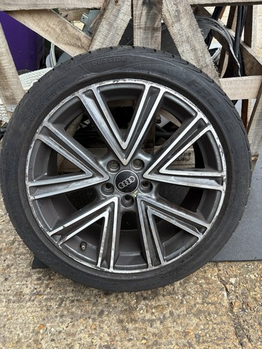 Audi alloy wheel - alloy,