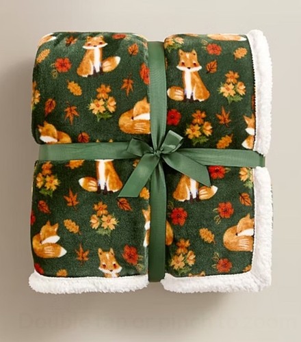 New foxy animal sherpa - foxy,