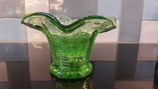 Vintage Bagley Green Glass