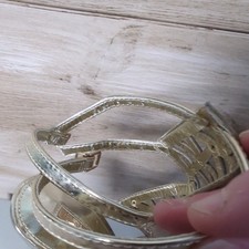 Kurt Geiger Carvela Gold Red