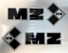MZ IFA vintage style sticker