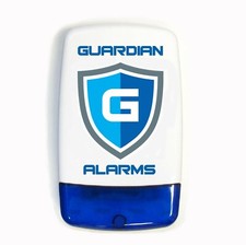Dummy Decoy Alarm Bell Box & printed security company logo (No LED flasher) (G)
