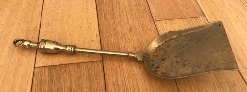 Vintage antique brass fire - brass,