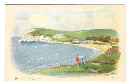 Old vivian mansell postcard - vivian,