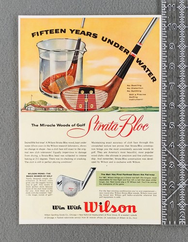 1957 wilson strata bloc - strata, golf
