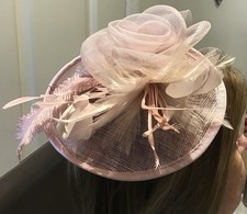 New Pink Fascinator