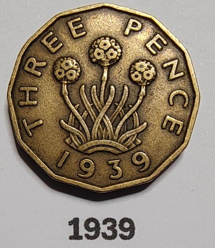 1939 king george brass 3d - vi,
